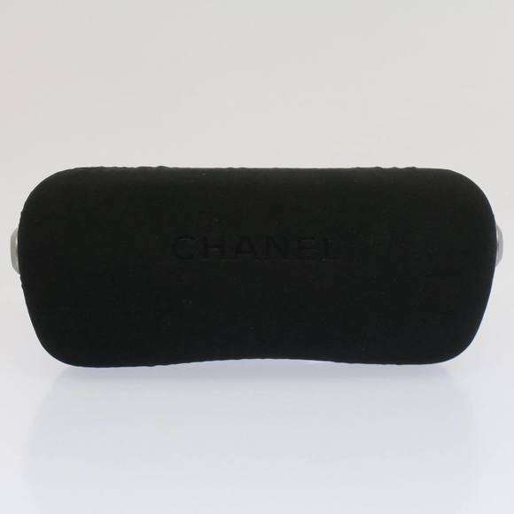 CHANEL Sunglasses Metal Black Gold Tone CC Auth 53401 - Picture 10 of 15